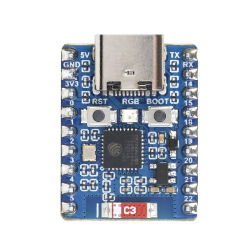 ESP32-C6-Zero-M pin Başlık Versiyonu